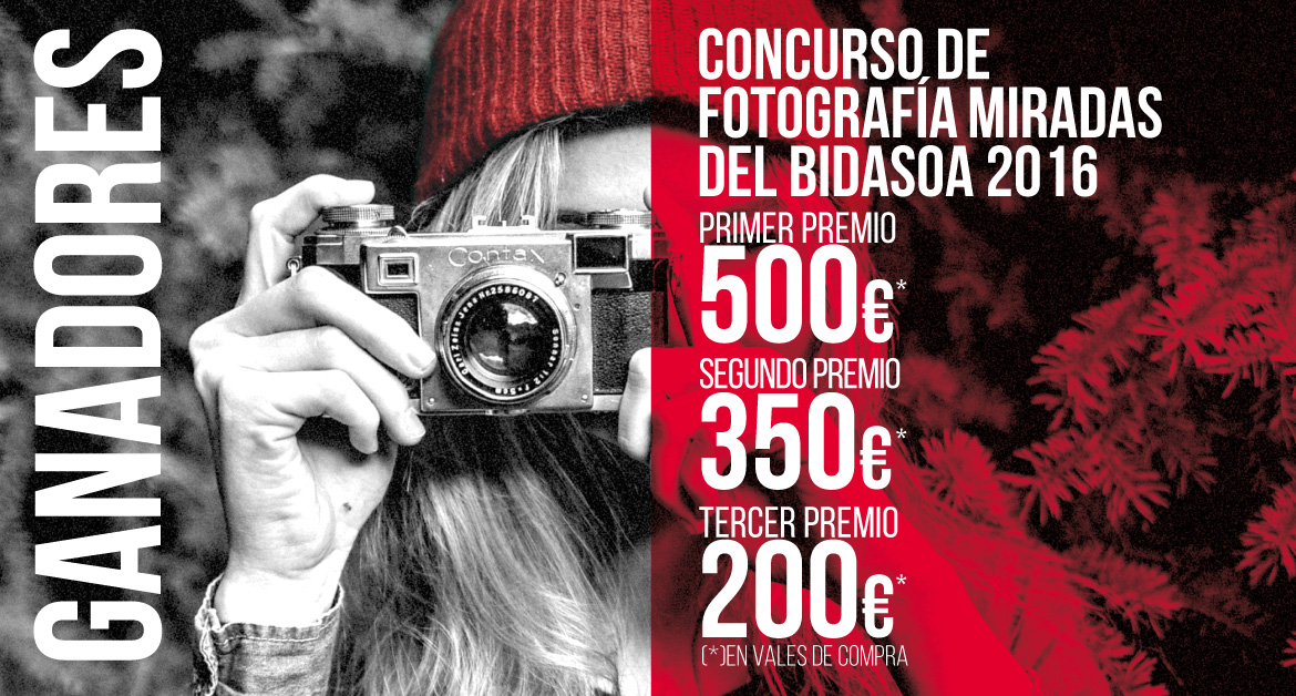 Ganadores concurso de fotográfia Miradas del Bidasoa 2016