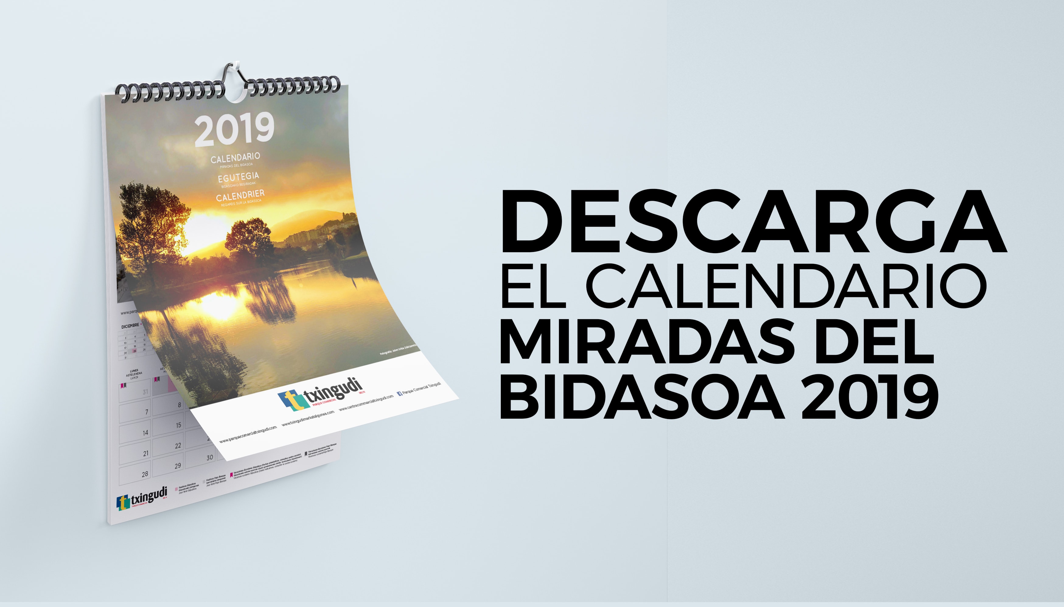 Descarga el calendario Miradas del Bidasoa 2019