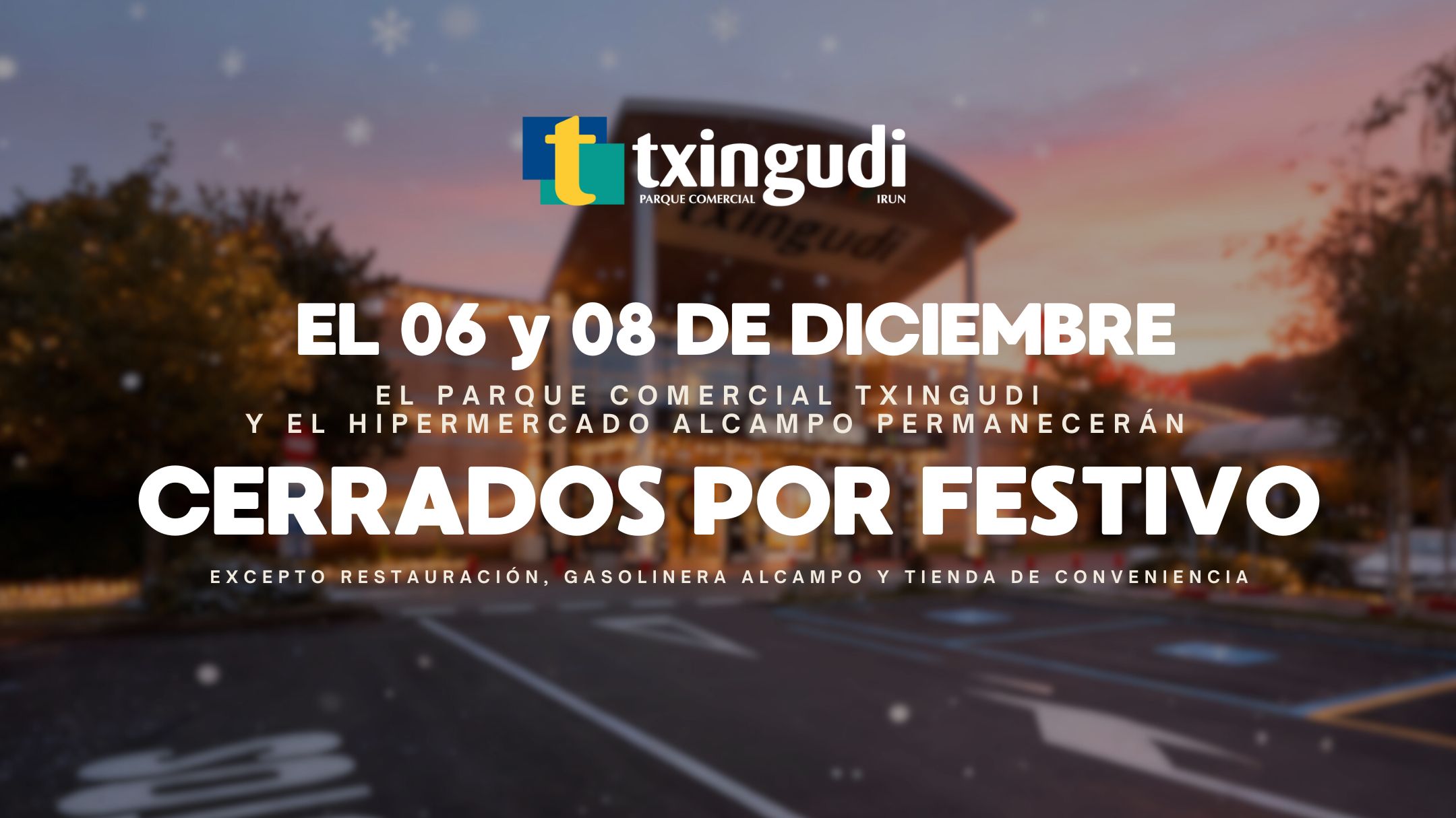 Festivo 6Y8 de diciembre CAS