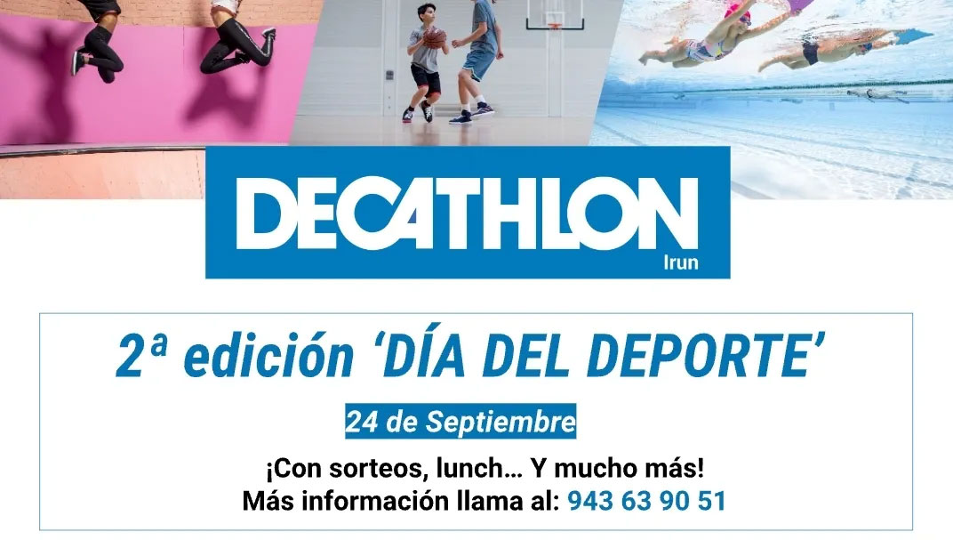24 de septiembre - Día del Deporte en Decathlon Irún