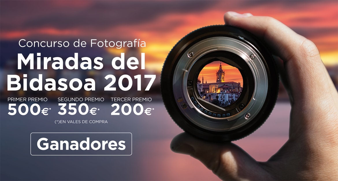 Ganadores del concurso de fotografía Miradas del Bidasoa 2017