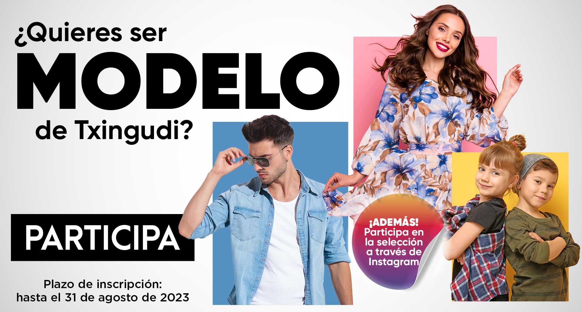 ¿Quieres ser modelo de Txingudi? 2023